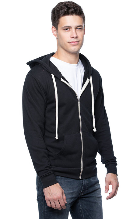 Royal Apparel 97150 Unisex Organic RPET French Terry Zip Hoodie - Shadow