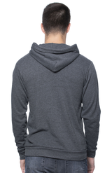 Royal Apparel 97155 Unisex Organic RPET French Terry Pullover Hoodie - Heather Coal