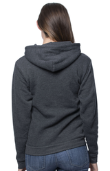 Royal Apparel 97155 Unisex Organic RPET French Terry Pullover Hoodie - Heather Coal