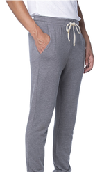Royal Apparel 97177 Unisex Organic RPET French Terry Jogger Pant - Heather Ash