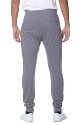 Royal Apparel 97177 Unisex Organic RPET French Terry Jogger Pant - Heather Ash