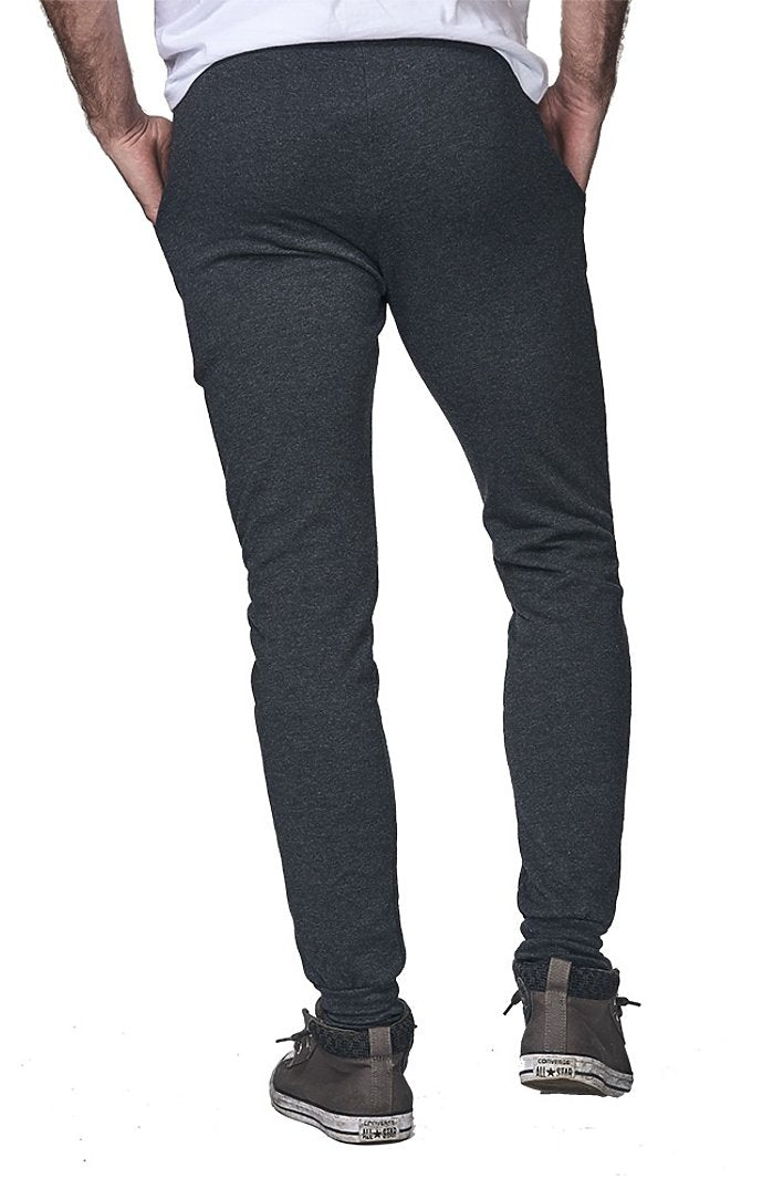 Royal Apparel 97177 Unisex Organic RPET French Terry Jogger Pant - Heather Coal