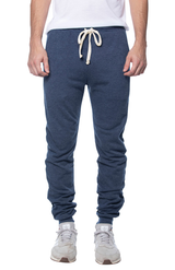 Royal Apparel 97177 Unisex Organic RPET French Terry Jogger Pant - Heather Dusk