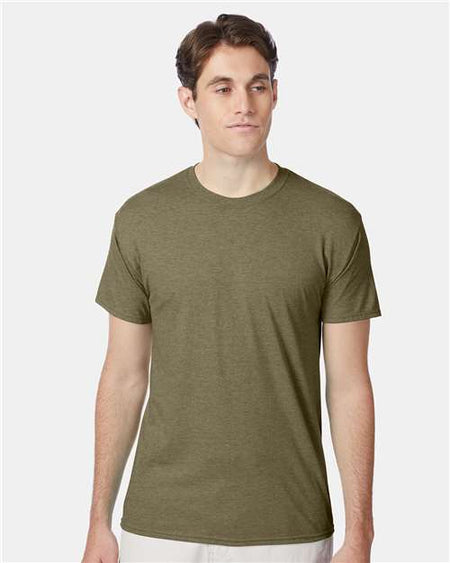 Hanes Perfect-T Triblend T-Shirt - Oregano Heather - Hanes 42TB Hanes