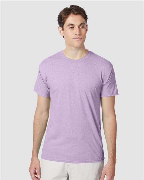 Hanes Perfect-T Triblend T-Shirt - Pale Violet Heather - Hanes 42TB Hanes