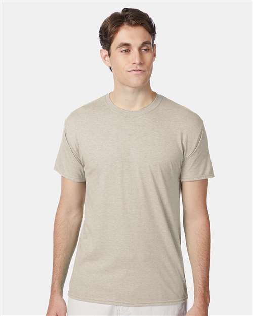 Hanes Perfect-T Triblend T-Shirt - Sand Heather - Hanes 42TB