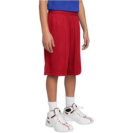 Youth Competitor Short DRI-EQUIP True Red Youth Large