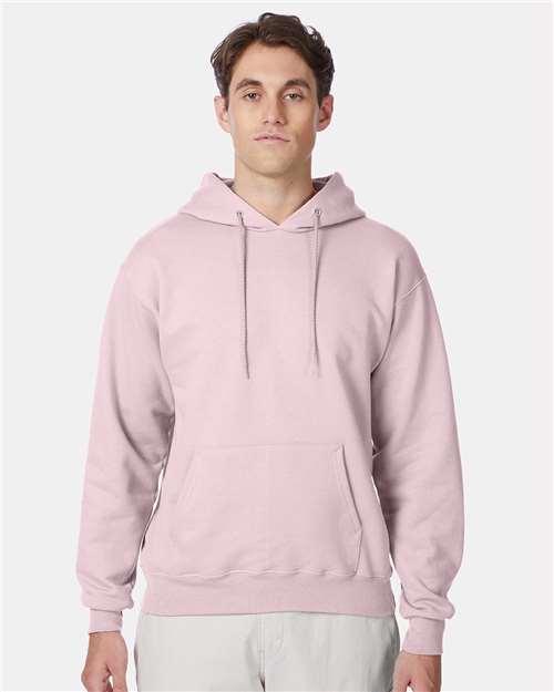 Hanes Ultimate Cotton® Hooded Sweatshirt - Pale Pink - Hanes F170