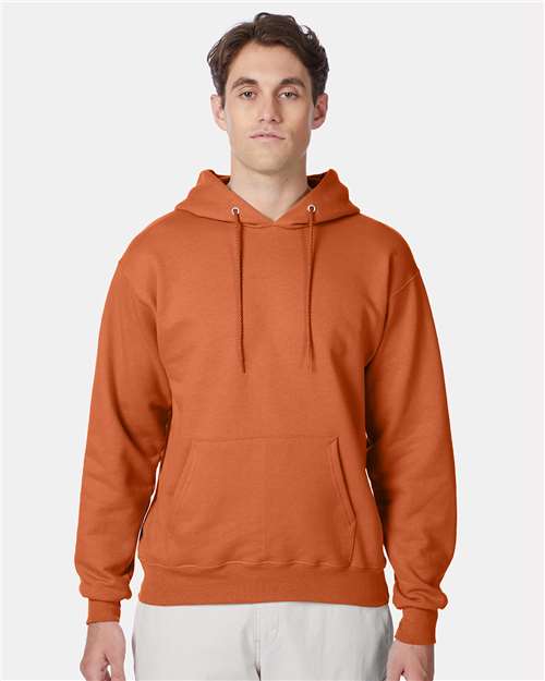 Hanes Ultimate Cotton® Hooded Sweatshirt - Pumpkin - Hanes F170