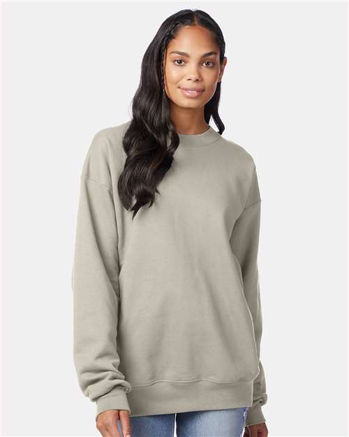 Hanes Ultimate Cotton® Crewneck Sweatshirt - Sand - Hanes F260