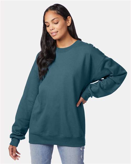 Hanes Ultimate Cotton® Crewneck Sweatshirt - Cactus - Hanes F260