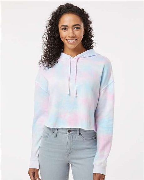 Independent Trading Co. Women’s Lightweight Crop Hooded Sweatshirt - Independent Trading Co. AFX64CRP