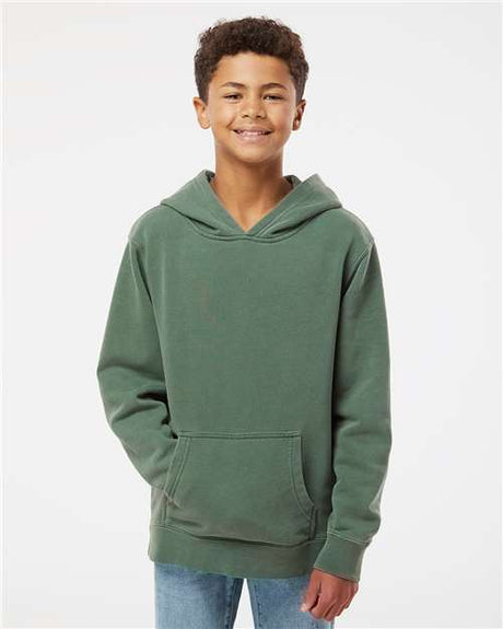 Independent Trading Co. Youth Midweight Pigment-Dyed Hooded Sweatshirt - Independent Trading Co. PRM1500Y