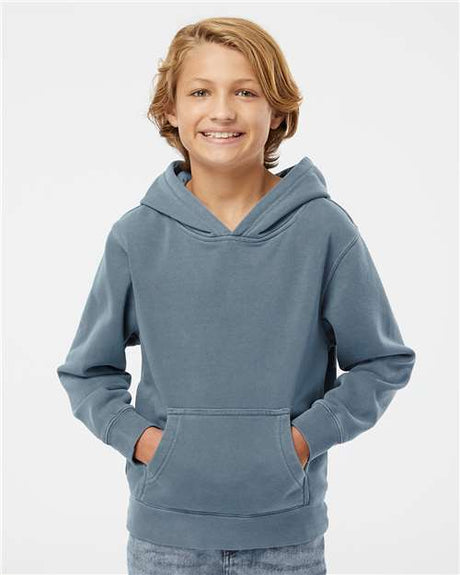 Independent Trading Co. Youth Midweight Pigment-Dyed Hooded Sweatshirt - Independent Trading Co. PRM1500Y