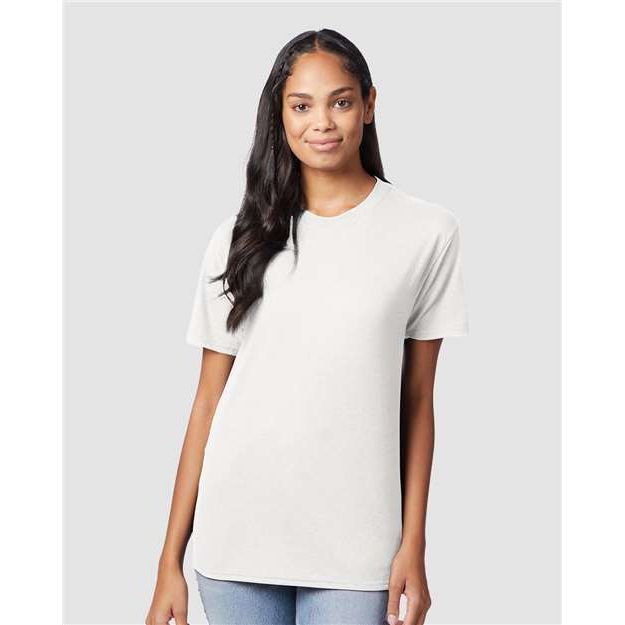 Hanes Perfect-T Triblend T-Shirt - Eco White - Hanes 42TB Hanes Eco White S