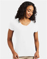 Hanes 42VT Women's Perfect-T Triblend V-Neck T-Shirt