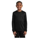 Youth Long Sleeve Competitor™ Tee DRI-EQUIP Black Youth X-Small