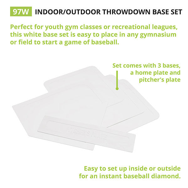 INDOOR/OUTDOOR THROWDOWN BASE SET WHITE