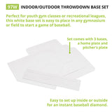 INDOOR/OUTDOOR THROWDOWN BASE SET WHITE