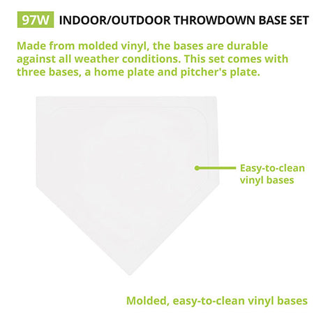 INDOOR/OUTDOOR THROWDOWN BASE SET WHITE