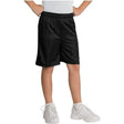 Youth PosiCharge™ Classic Mesh Short DRI-EQUIP Black X-Small