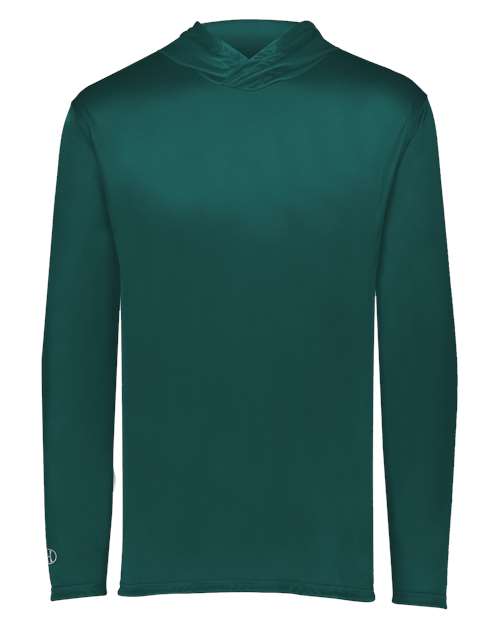 Holloway Men's Momentum Hooded Long Sleeve T-Shirt - Holloway 222830