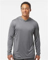 Holloway Men's Momentum Hooded Long Sleeve T-Shirt - Holloway 222830