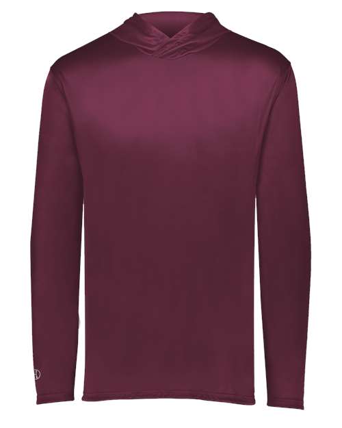 Holloway Men's Momentum Hooded Long Sleeve T-Shirt - Holloway 222830