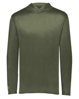 Holloway Men's Momentum Hooded Long Sleeve T-Shirt - Holloway 222830
