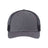 Atlantis Headwear Sustainable Recy Three Trucker Cap - Atlantis Headwear RETH Atlantis Headwear Dark Grey/ Black Adjustable