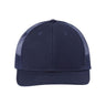Atlantis Headwear Sustainable Recy Three Trucker Cap - Atlantis Headwear RETH Atlantis Headwear Navy/ Navy Adjustable