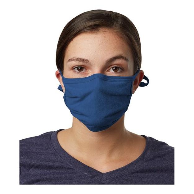 Hanes X-Temp™ 2-Ply Adjustable Face Mask - Hanes BMSKAR Hanes