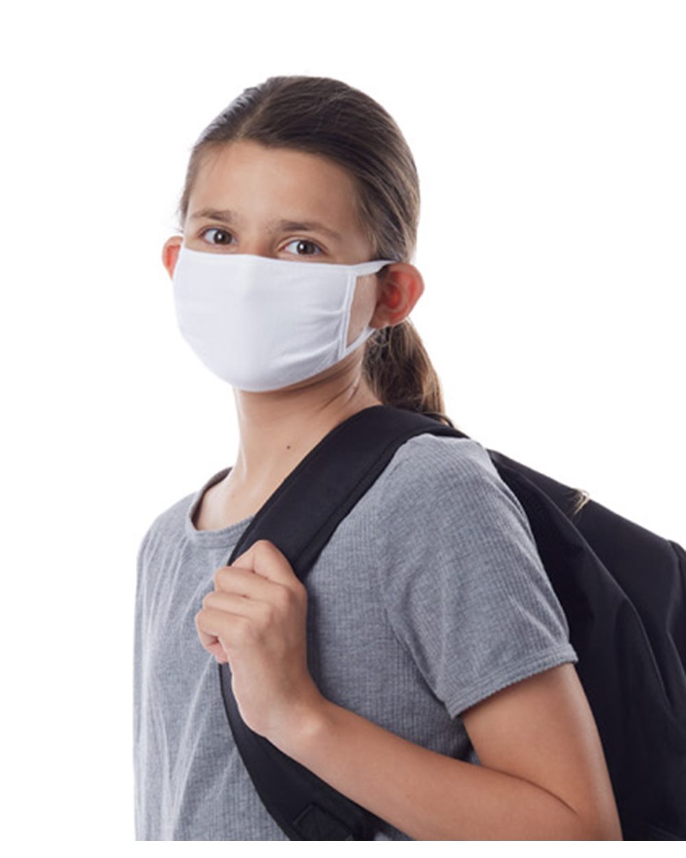 Hanes BMSKKR Youth X-Temp 2-Ply Face Mask