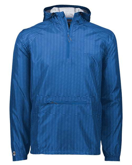 Holloway Men's Range Hooded Packable Quarter-Zip Jacket - Holloway 229554