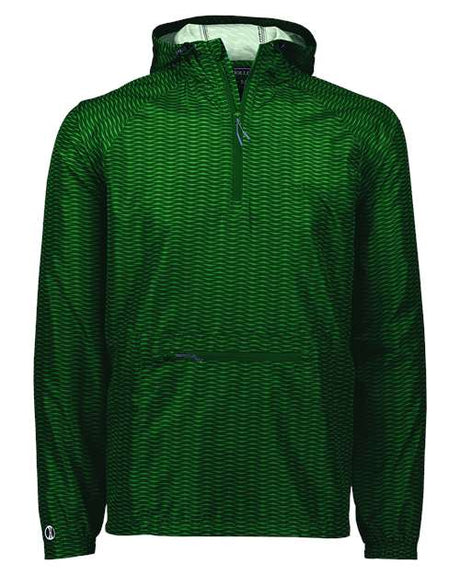 Holloway Men's Range Hooded Packable Quarter-Zip Jacket - Holloway 229554