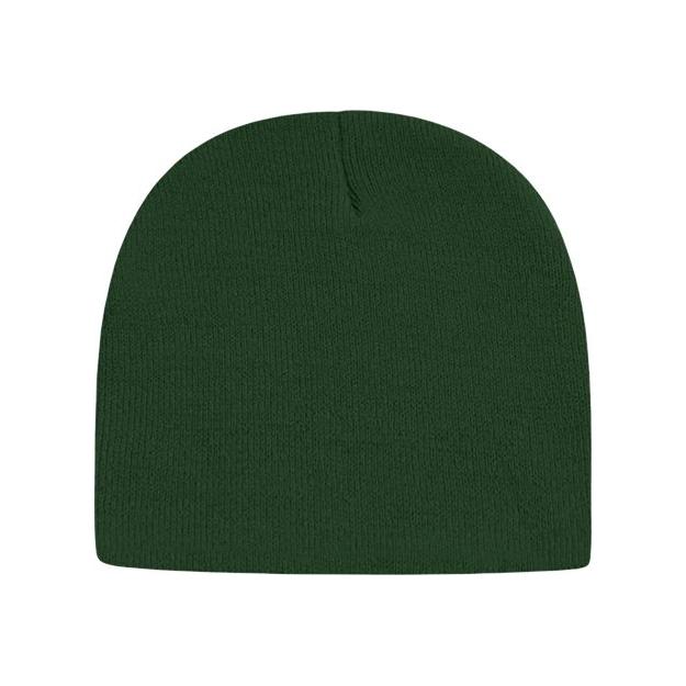 CAP AMERICA USA-Made 8 1/2" Beanie - CAP AMERICA TKN28 CAP AMERICA Forest Green One Size