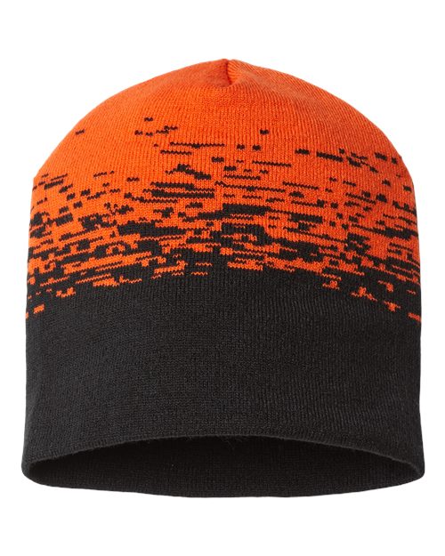 CAP AMERICA USA-Made Static Beanie - CAP AMERICA RKS9 CAP AMERICA Black/ Deep Orange One Size