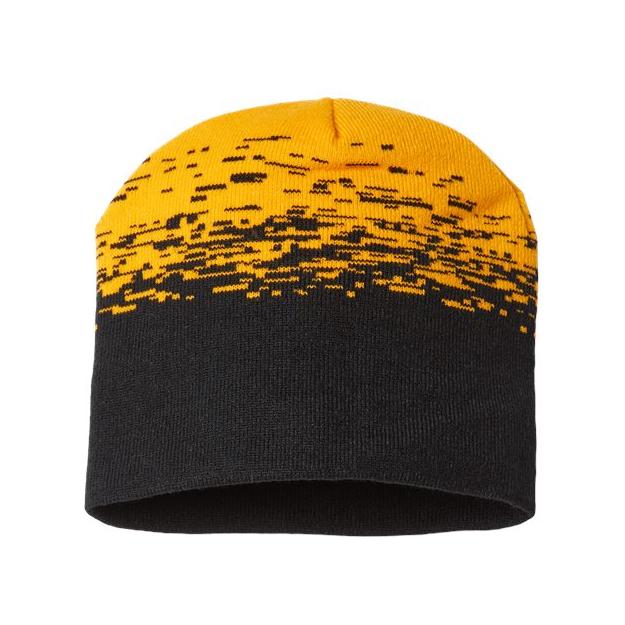 CAP AMERICA USA-Made Static Beanie - CAP AMERICA RKS9 CAP AMERICA Black/ Gold One Size