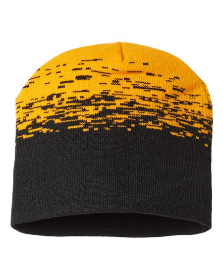 CAP AMERICA USA-Made Static Beanie - CAP AMERICA RKS9 CAP AMERICA Black/ Gold One Size