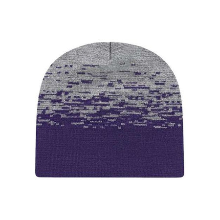 CAP AMERICA USA-Made Static Beanie - CAP AMERICA RKS9 CAP AMERICA Purple/ Heather One Size