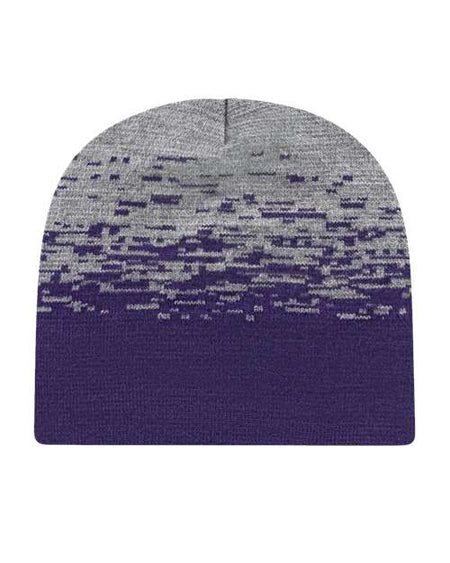 CAP AMERICA USA-Made Static Beanie - CAP AMERICA RKS9 CAP AMERICA Purple/ Heather One Size