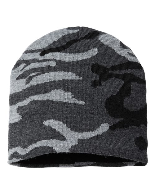 CAP AMERICA USA-Made Camo Beanie - CAP AMERICA RKC9 CAP AMERICA Urban Camo One Size