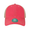 LEGACY Old Favorite Trucker Cap - LEGACY OFA Caps LEGACY Dark Pink/ Khaki Adjustable