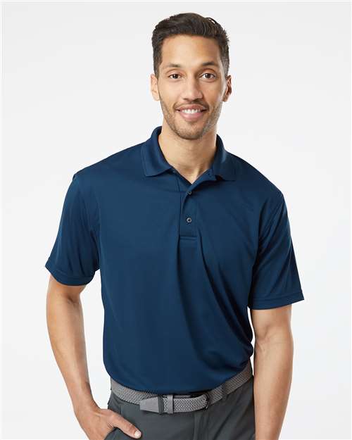 Paragon Men's Saratoga Performance Mini Mesh Polo - Navy - Paragon 100 Paragon Navy S