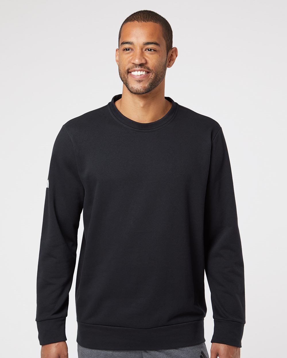 Adidas Unisex Fleece Crewneck Sweatshirt - Adidas A434