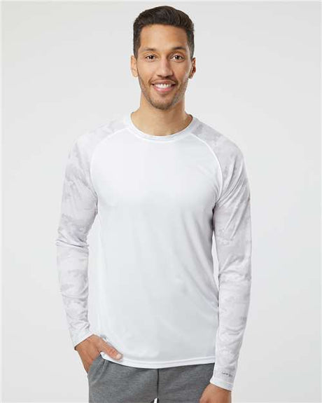 Paragon Unisex Cayman Performance Camo Colorblocked Long Sleeve T-Shirt - Paragon 216
