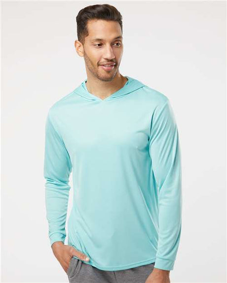 Paragon Unisex Bahama Performance Hooded Long Sleeve T-Shirt - Paragon 220