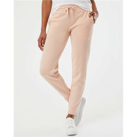 Independent Trading Co. Women's California Wave Wash Sweatpants - Independent Trading Co. PRM20PNT Independent Trading Co. Blush XS