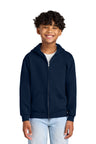 Jerzees ®  - Youth NuBlend ®  Full-Zip Hooded Sweatshirt.  993B - Jerzees 993B