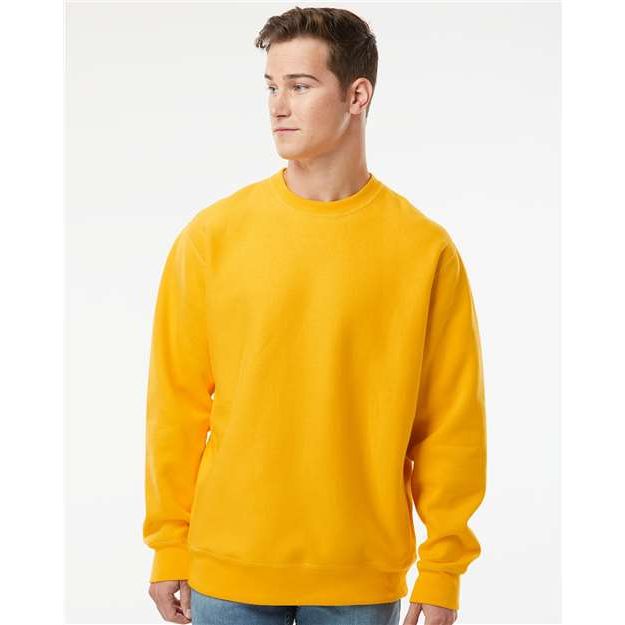 Independent Trading Co. Legend - Premium Heavyweight Cross-Grain Crewneck Sweatshirt - Independent Trading Co. IND5000C Independent Trading Co. Gold XS